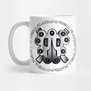 TaPOW Design Circle Name tag Mug